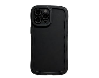 Black Wave Iphone Case, Dark Phone Cover