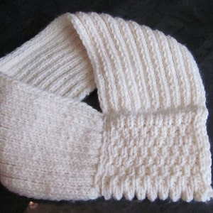 Hand-knitted Scarf / Neck Warmer / Wrap / Cowl image 4