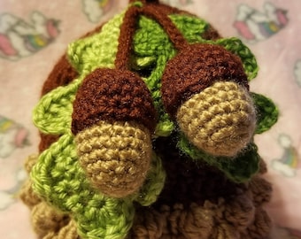 Custom order! Crochet Acorn Decoration