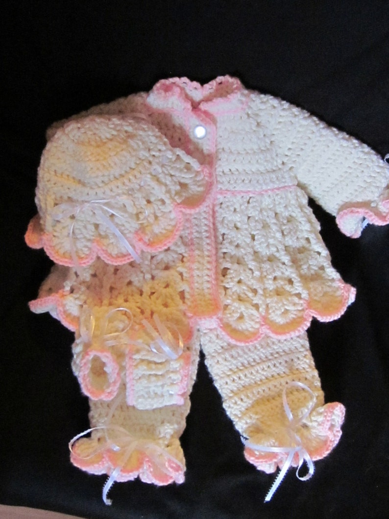 Handmade Baby Shower Christening Newborn Baby Cardigan Etsy
