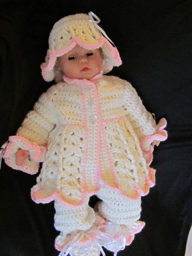 Handmade Baby Shower Christening Newborn Baby Cardigan Etsy