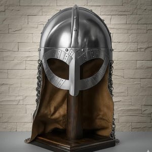 Handmade Viking Norman Spangenhelm Helmet | 18-Gauge Steel LARP Armor