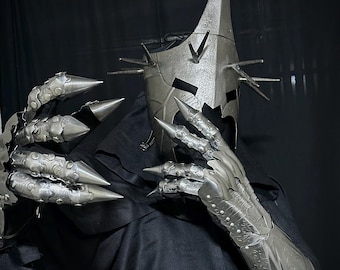 Armadura medieval Nazgul hecha a mano, armadura y ropa gótica para cosplay, disfraz de terror para usar