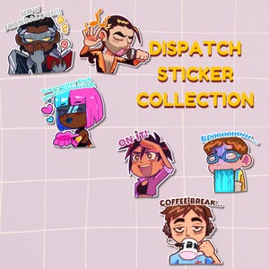 DISPATCH STICKERS WAVE 1