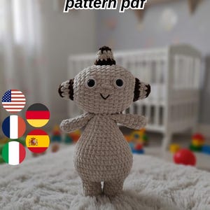Patrón Makka Pakka Amigurumi Crochet (pdf en 5 idiomas)