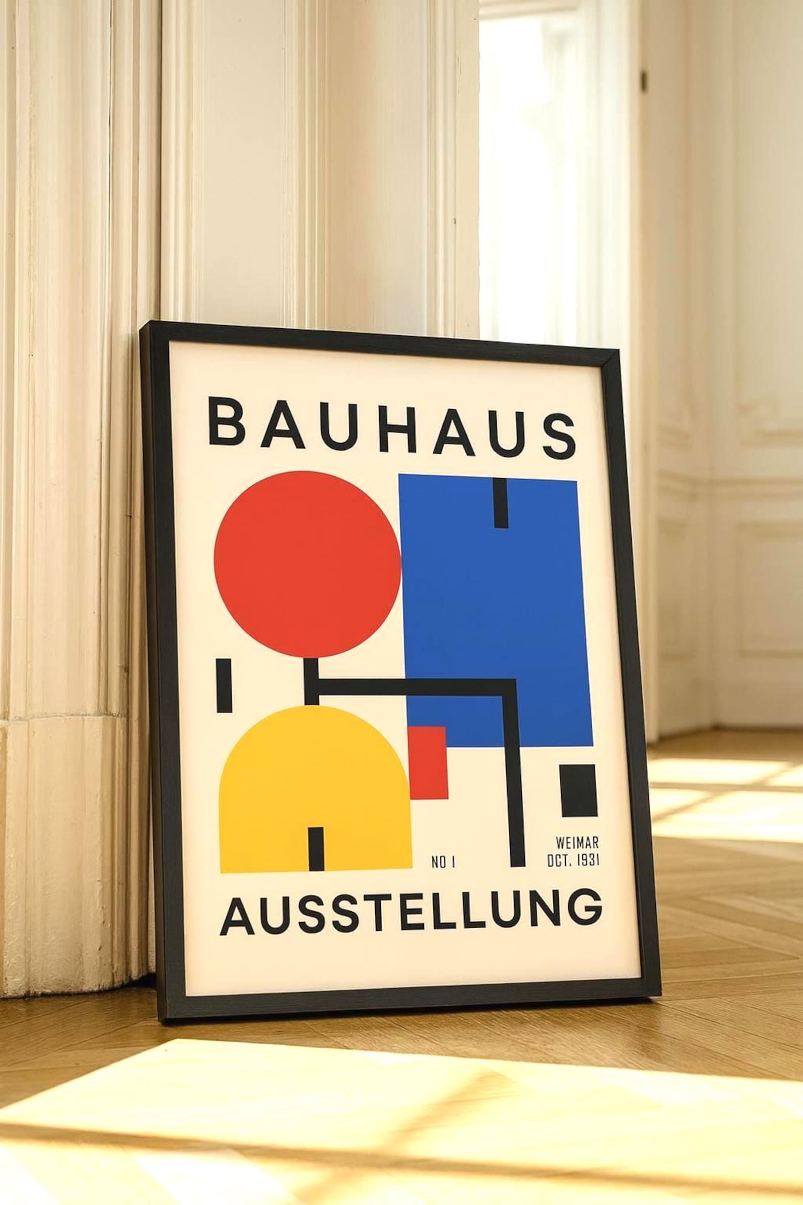 Bauhaus Poster · Gift Idea · Bauhaus Design · Bauhaus Wall Art · Wall ...