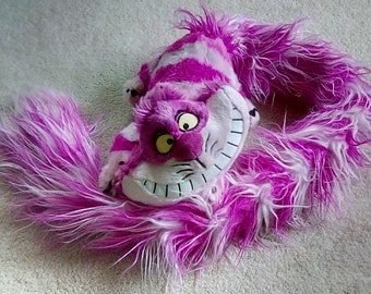 Walt Disney Alice In Wonderland Cheshire Cat Long Tail Stuffed Animal Plush