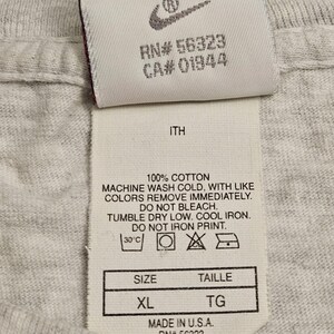 Vintage 90s Nike Just Do It Tee • Single Stitch • USA Made • Urban Jungle XL image 9