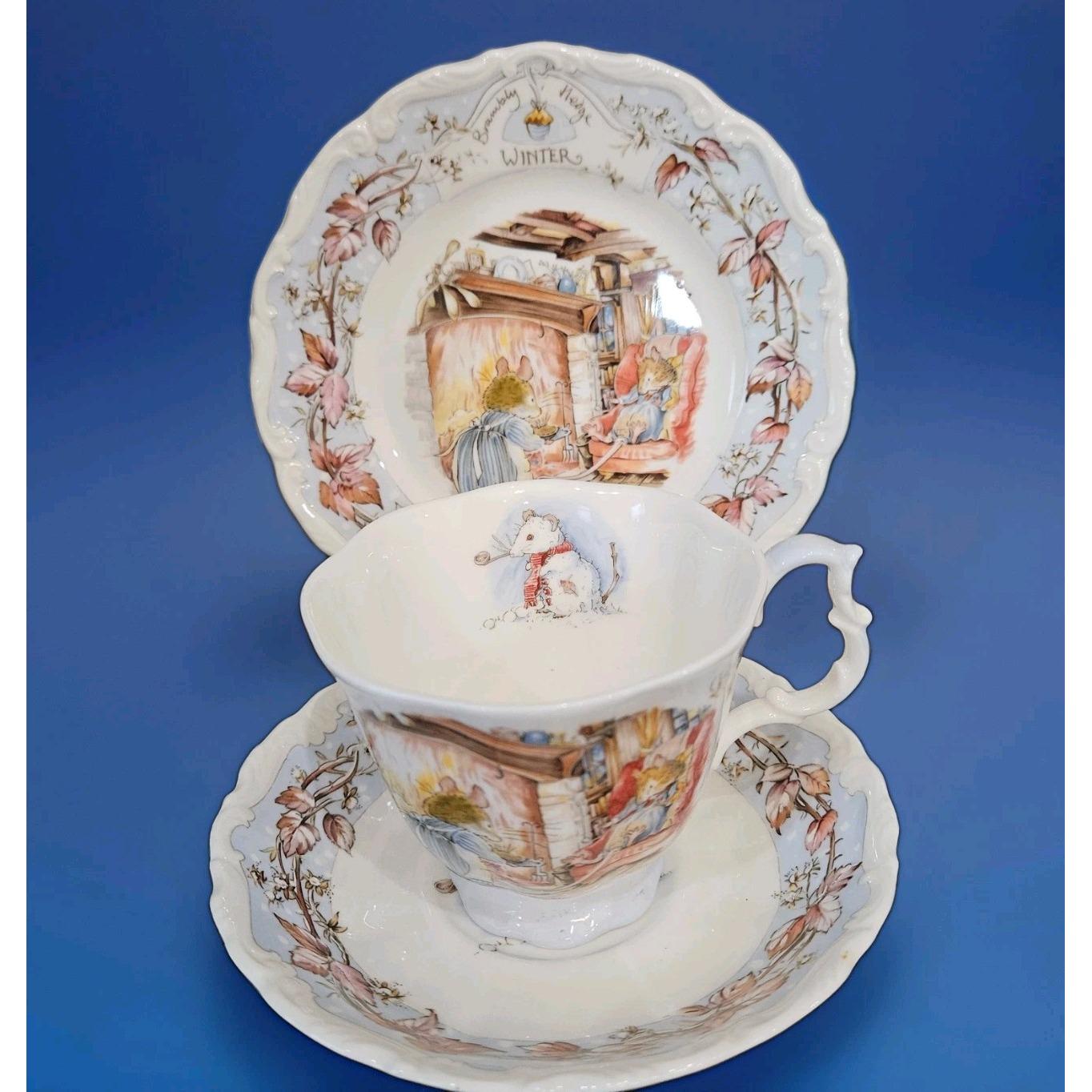 Bramble Hedge Miniature Tea Set - Etsy