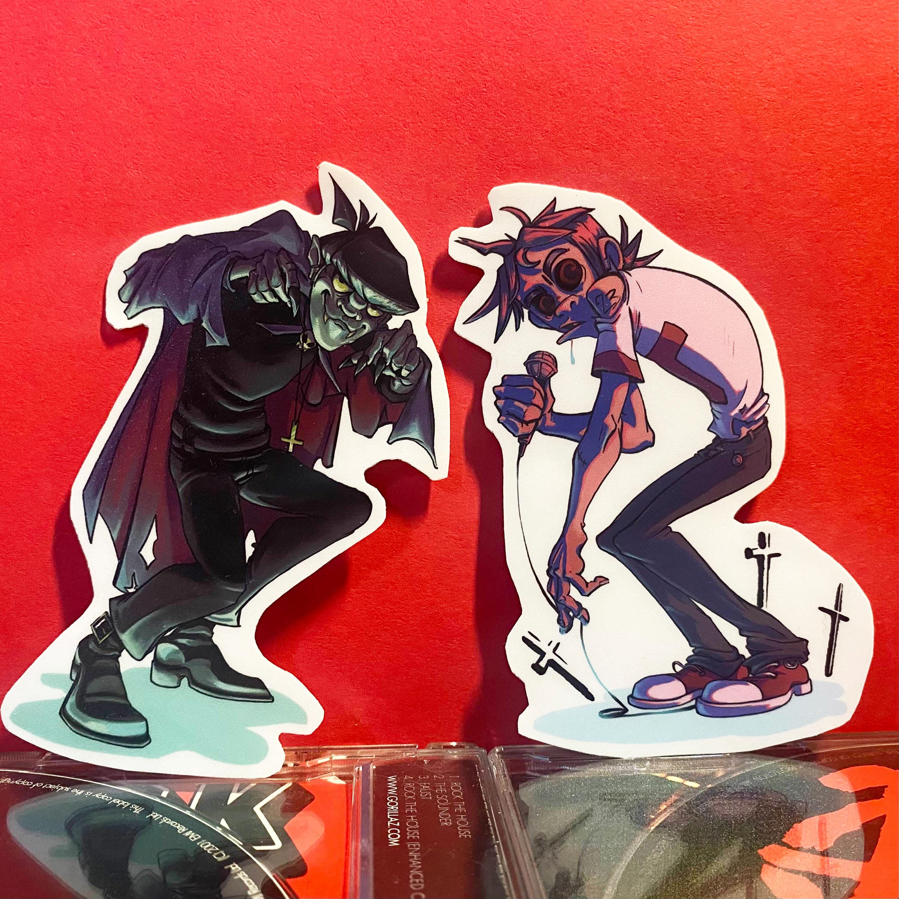 Gorillaz car decal - Etsy 日本