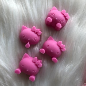 4 Kitty Expression Wax Tart | Super Cute Soy Wax Tarts | Scented Wax Melts | All-Natural Wax Melts | LOVE SPELL
