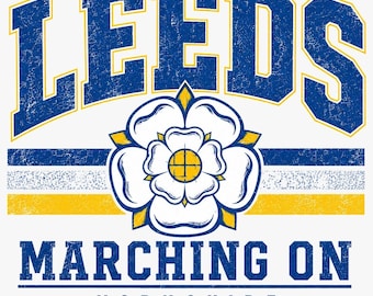 Kinderhoodie Leeds united, Marching on together