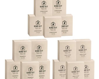 Tea Tree Travel Soap Set – Solid Shampoo, Conditioner & Body Soap/ 5 each total 15