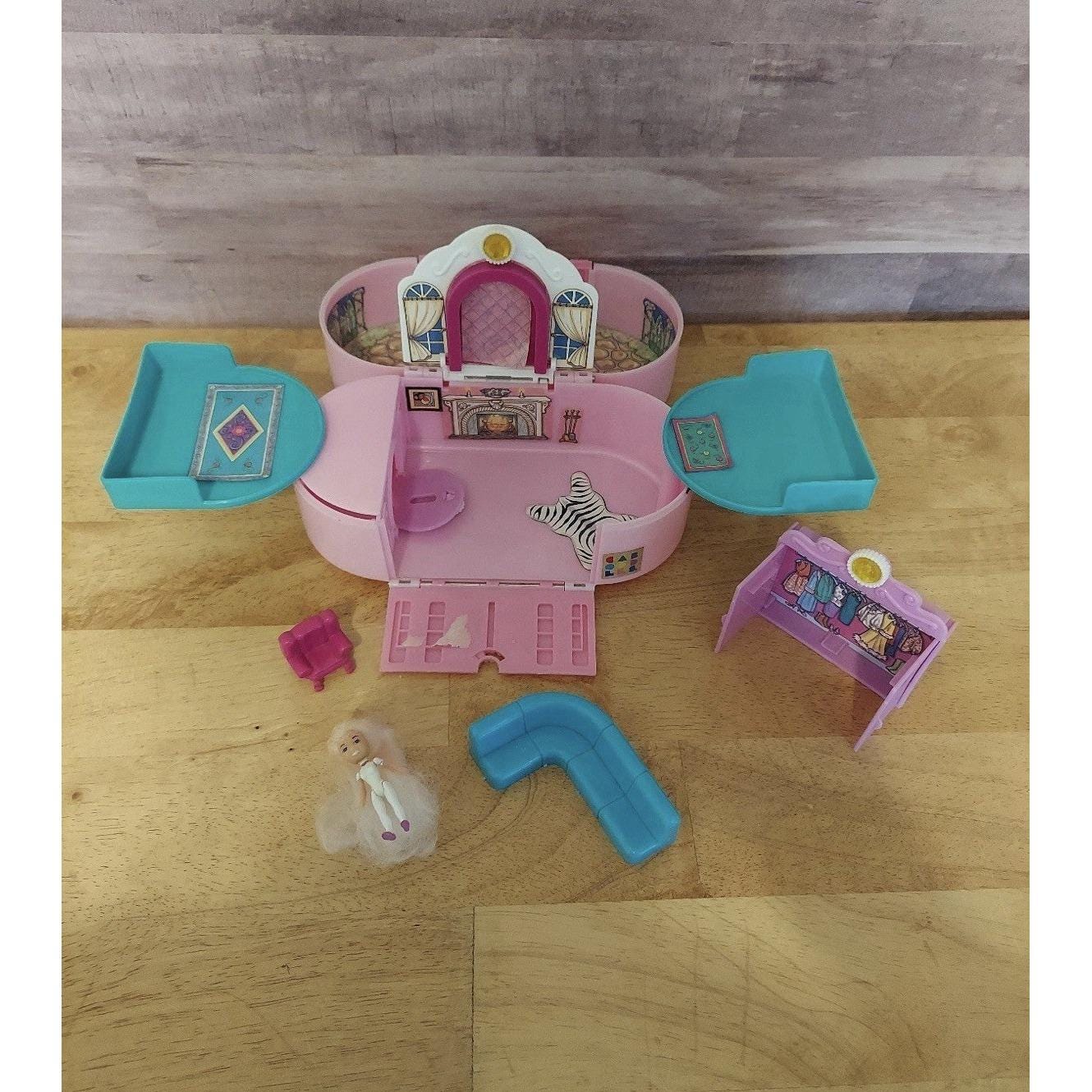 Polly Pocket-Maison de Rêve Barbie-Coffret avec 3 mini-figurines | Toys