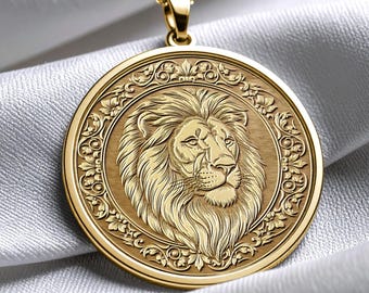 Lion King Necklace – Unique Leo Gift-217