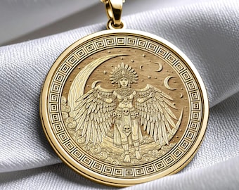Itzpapalotl Necklace : Ancient Aztec Goddess Pendant  -177