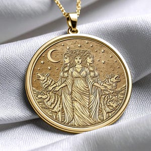 Hecate Pendant – Goddess of Night and Thresholds -368