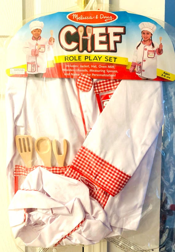 Melissa & Doug Chef Costume Play Set NIP - image 1
