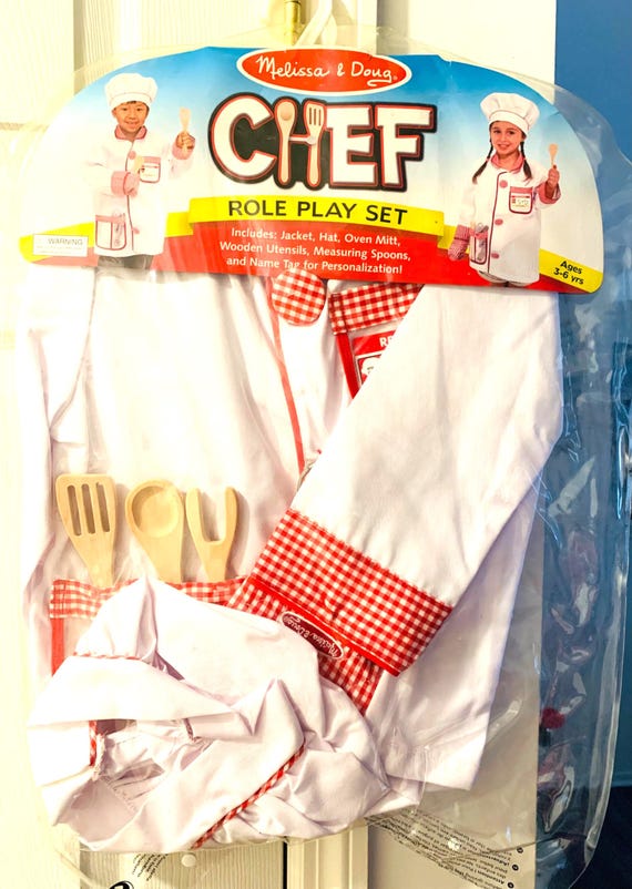 Melissa & Doug Chef Costume Play Set NIP - image 3