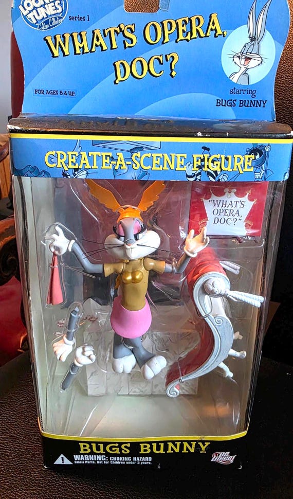Vintage Bugs Bunny Looney Tunes What's up Doc Opera Create a Scene