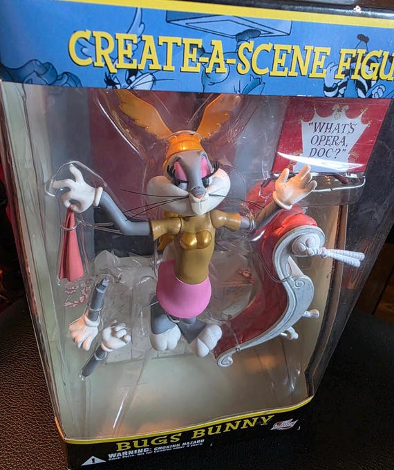 Vintage Bugs Bunny Looney Tunes What's up Doc Opera Create a Scene