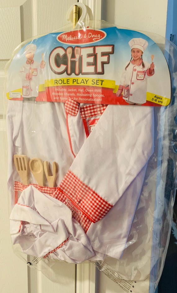 Melissa & Doug Chef Costume Play Set NIP - image 7