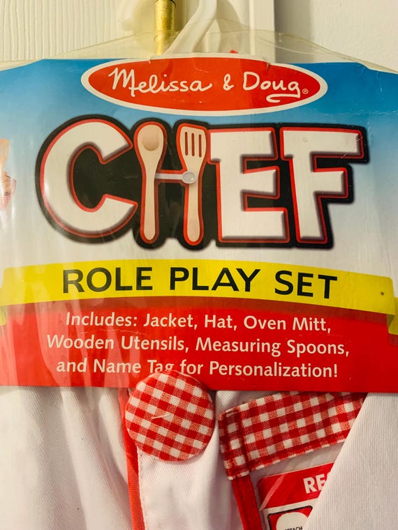 Melissa & Doug Chef Costume Play Set NIP - image 4