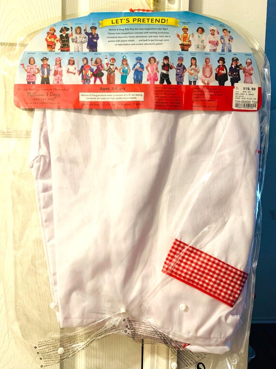 Melissa & Doug Chef Costume Play Set NIP - image 6