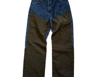 Wrangler ProGear Upland Jagd Jeans 38x32 Blau Denim Brush Hose PG101AN