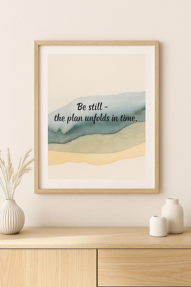 Minimalist Watercolor Art Print – Inspirational Quote (digital Download ...