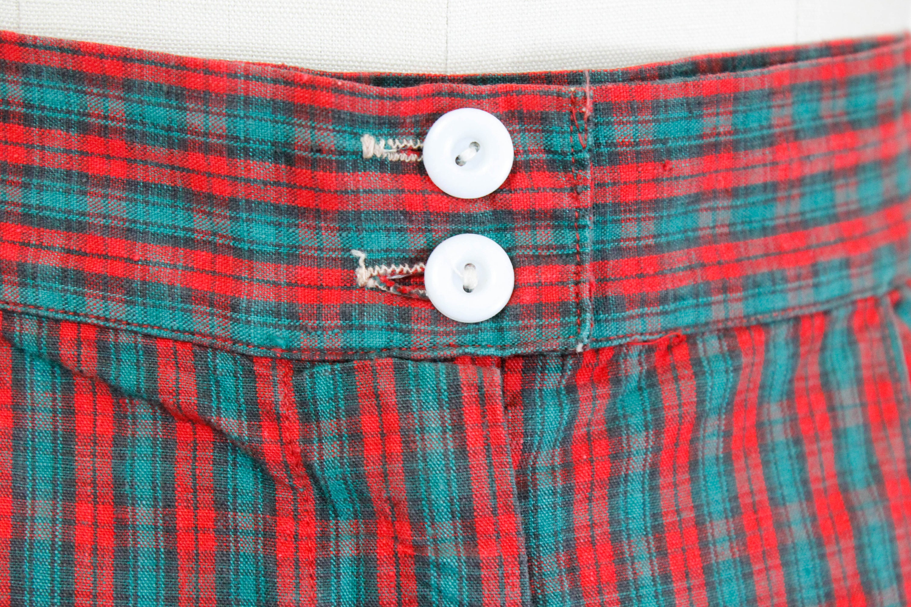 Camp Retro Cord Dad Shorts - Pine