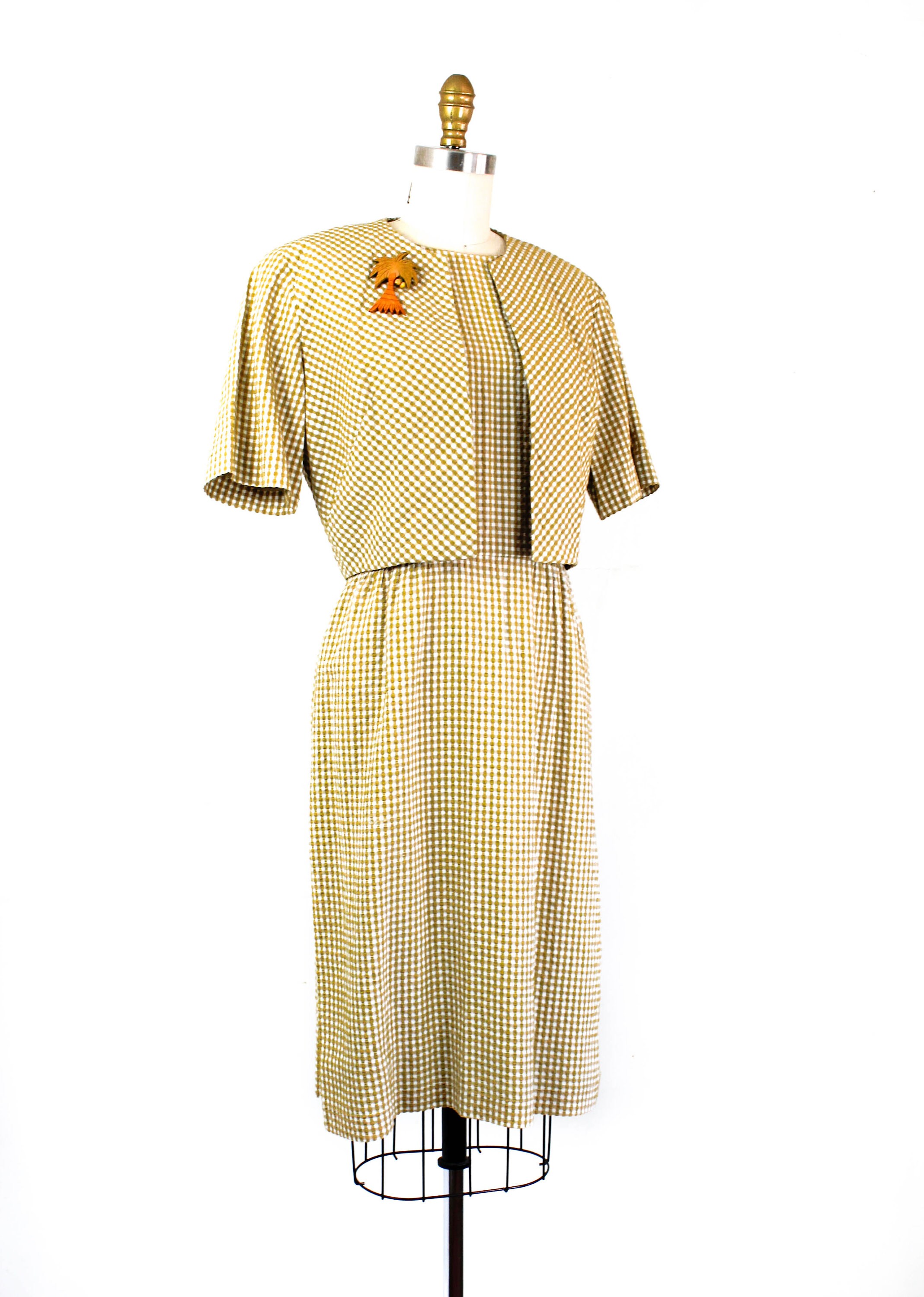 Vintage seersucker dress cheap