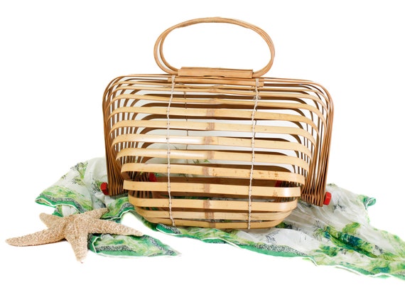 1940s lobster cage purse // Rare 1940s handmade J… - image 1