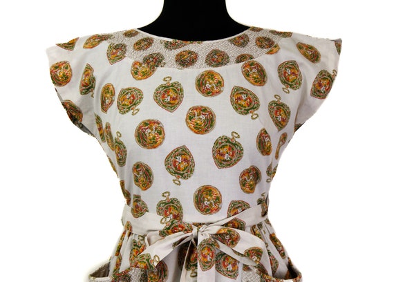 1950s Swirl dress // The Miniaturist vintage 1950… - image 3
