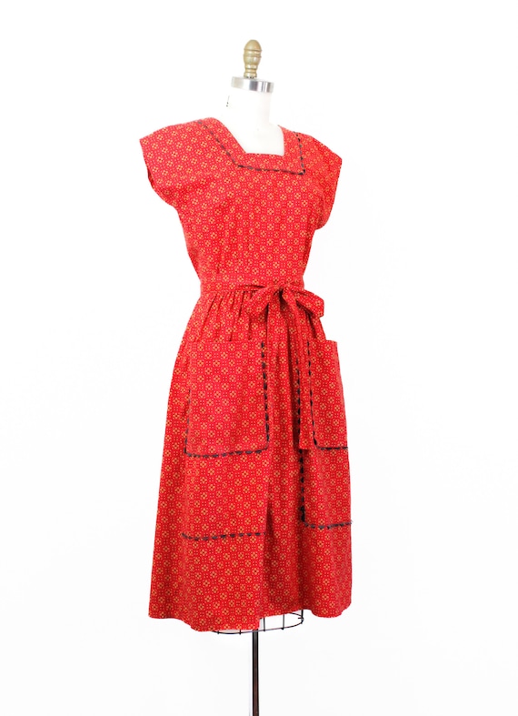 1950s Swirl dress // County Fair vintage 1950s re… - image 2