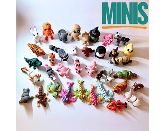 Mini Fidget Friends Bundle — Articulated 3D Printed Animals