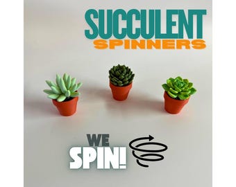 Succulent Fidget Spinners