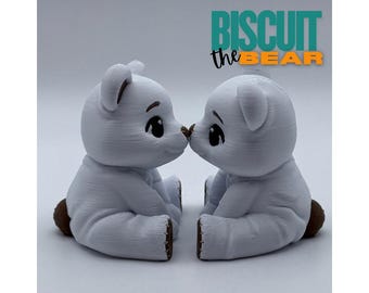 Biscuit the Bear - Flexi, kissing bears, or figurines