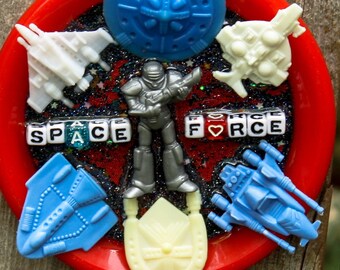 American Space Force Assemblage Wall art