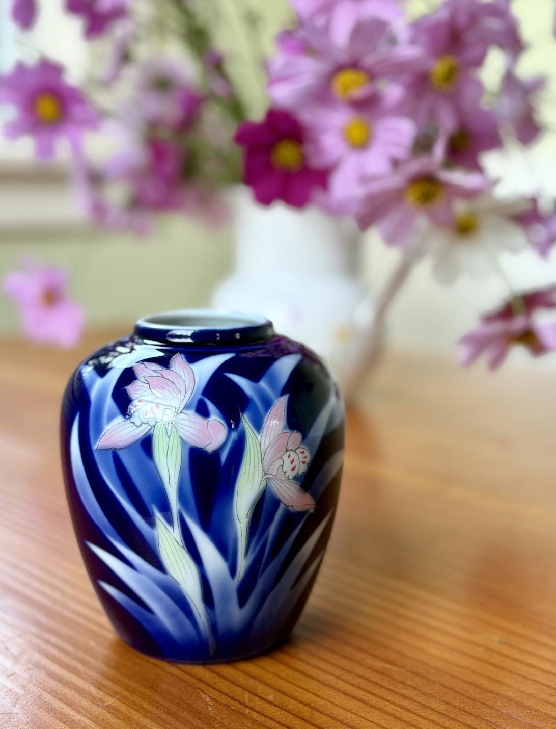 Japanese Modern】陶器 フラワーベース 花器 池坊 華道 いけばな 池坊