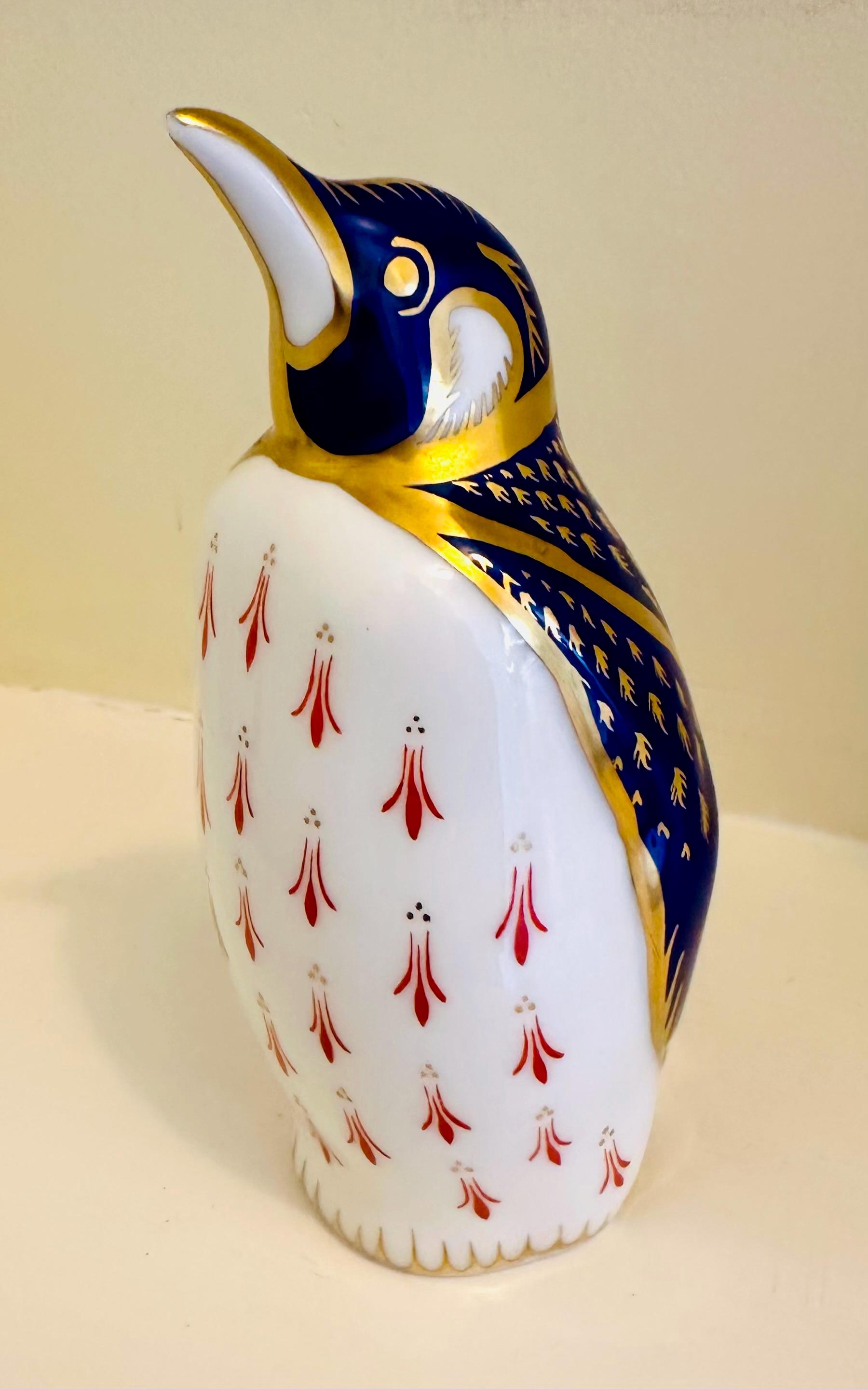 ロイヤルクラウン ダービー ペンギン フィギュリン Crown Derby Penguin - Etsy