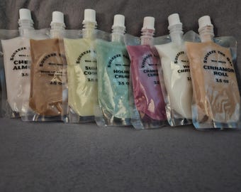 Uitknijpbare waxmelts