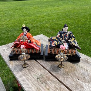 Antique Japan Hinamatsuri Dolls - Etsy