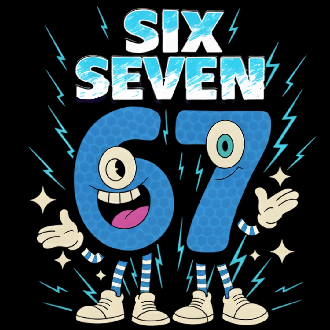 Kids Meme 67 PNG Six Seven 6 7 Italian Brainrot Meme Funny Viral Meme ...