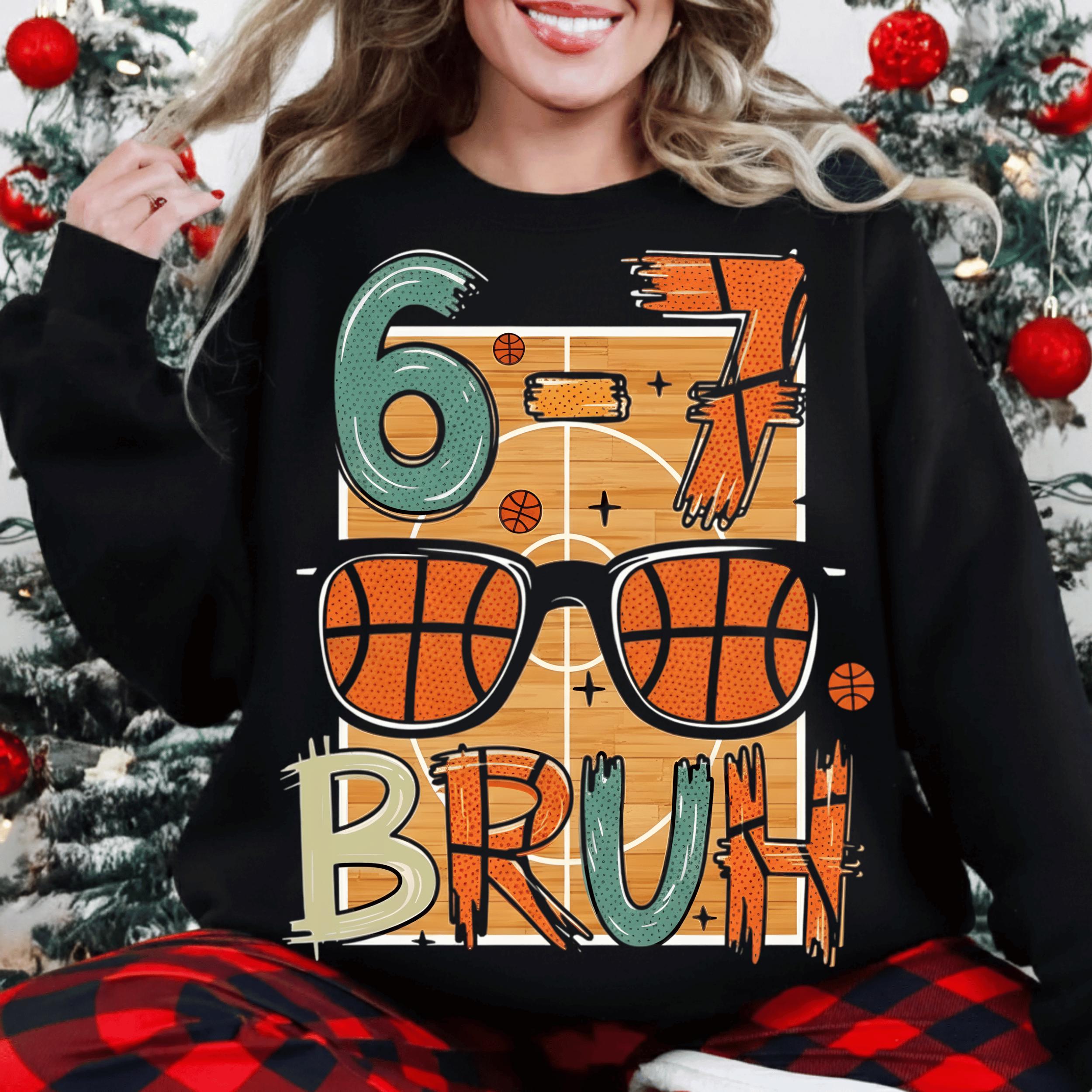 Bruh 67 Png, Number 67, Funny 67 Meme PNG, Viral Six Seven Trend ...