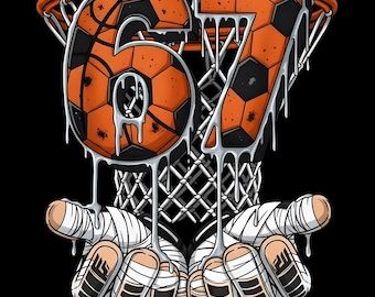 バスケットボール 67 シックスセブン 面白い Gen Alpha ミーム ドリップ PNG、バスケットボール 67 シックスセブン Gen Alpha ミーム PNG、クールなバスケットボール ドリップ PNG、Gen Alpha ミーム