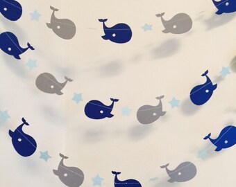 Whale Baby Shower Etsy