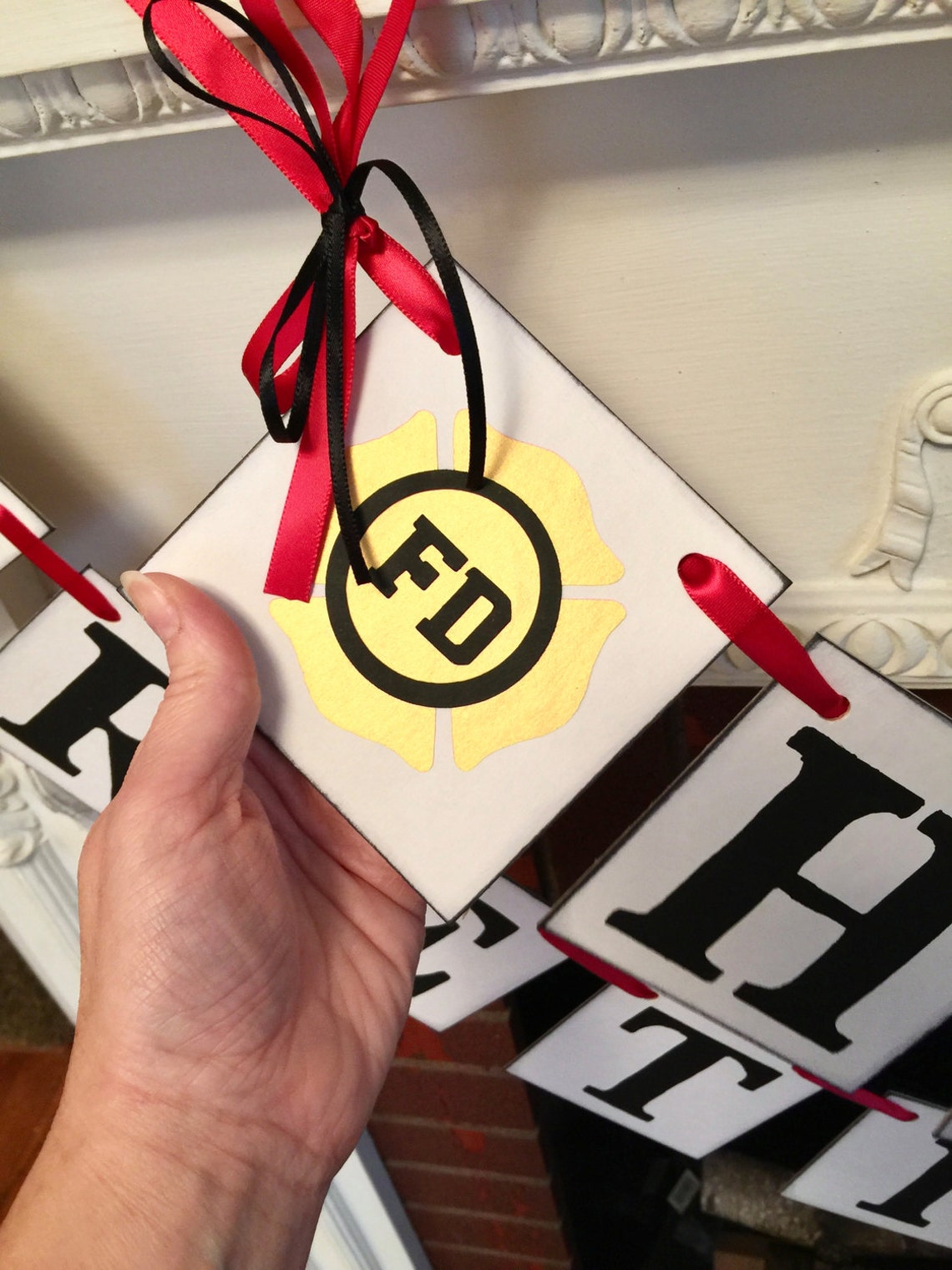 Firefighter Retirement Party decorations / Happy Retirement Etsy