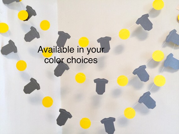 Yellow And Gray Baby Shower Decorations Gender Neutral Baby