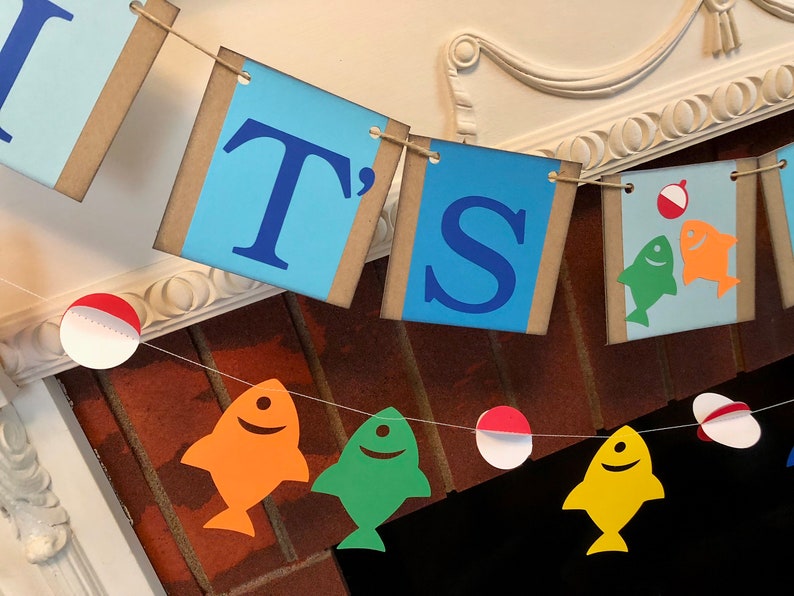 Fishing Baby Shower Decorations / Gone Fishing Its a Boy